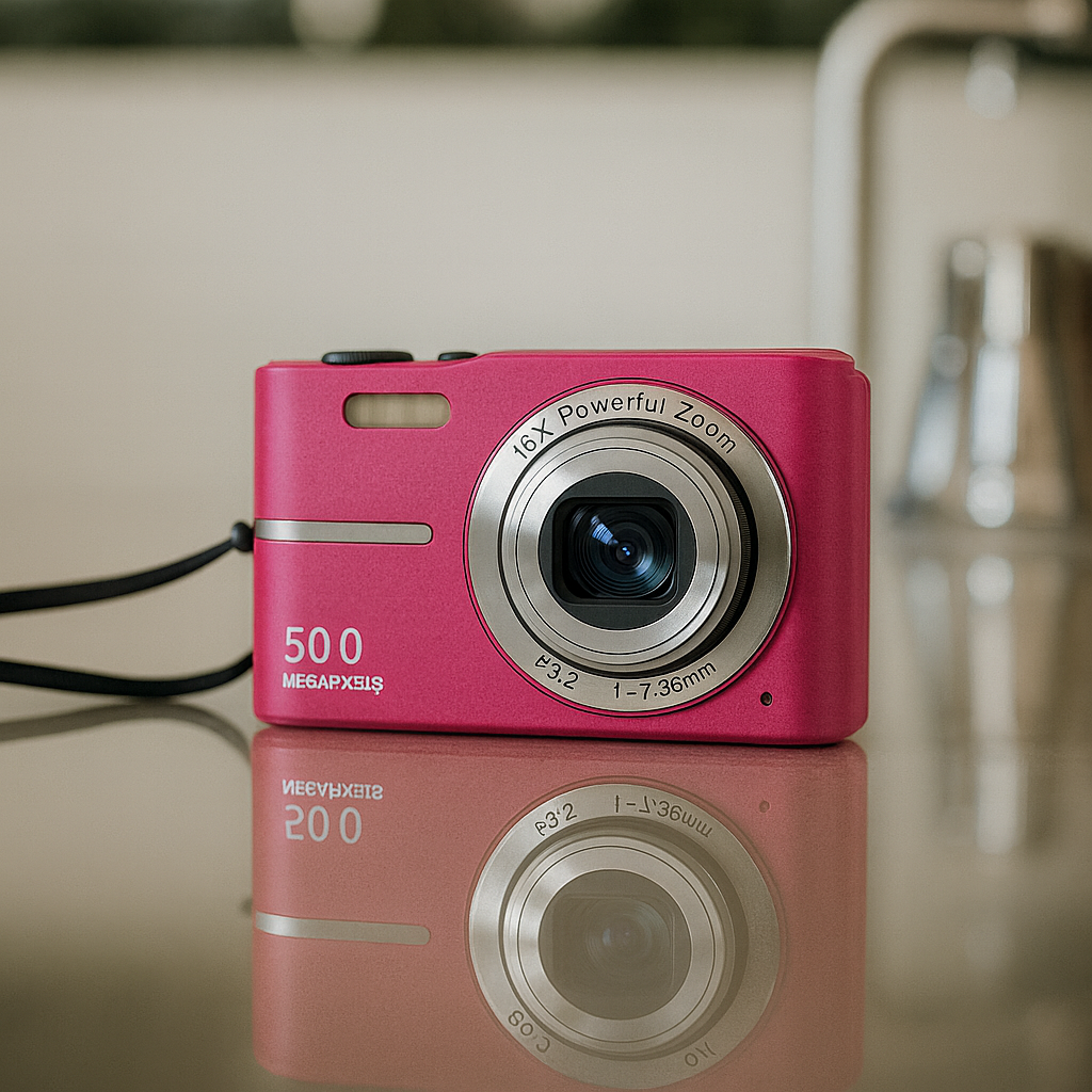 The RETRONA™ Digital Camera (Pink)