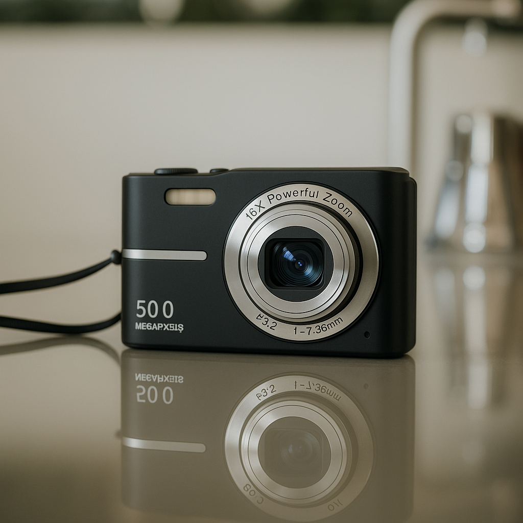 The RETRONA™ Digital Camera (Black)